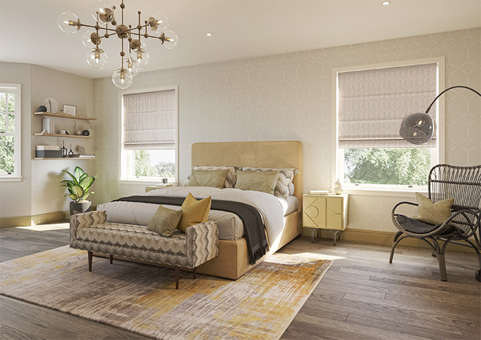 Anodise, Tarnished Bronze - Twist&Fit Roman Blind - Image 6
